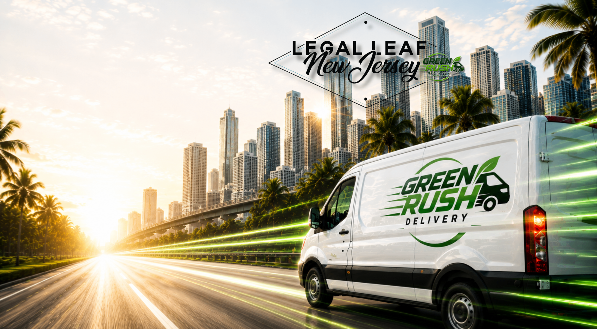 Legal Leaf New Jersey x Green Rush Delivery — Springfield, NJ area same-day THC delivery